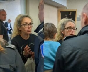 Покъртително! Ченге не даде на Иванчева да гушне детето си пред съдебна зала, мрежата изригна 49 collage 2